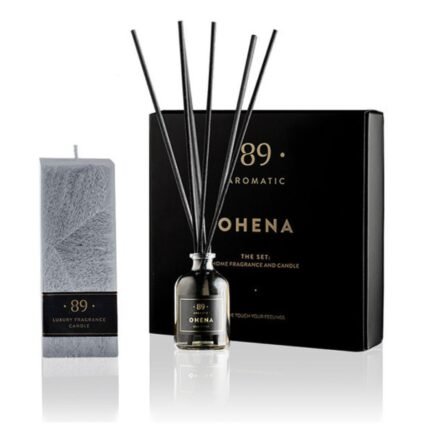 Aromatic 89 Rinkinys: Namų kvapas ir palmių vaško žvakė