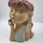 Gėlių vazonas/vaza mergaitė (didelis)