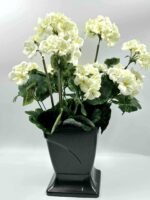 Sunkus dirbtinis pelargonijos vazonas - Image 11