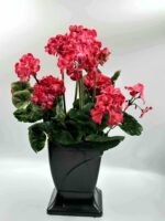 Sunkus dirbtinis pelargonijos vazonas - Image 2