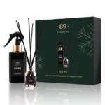 Rinkinys: Namų kvapas su lazdelėmis ir purškiamas namų kvapas (Žiemos kolekcija)