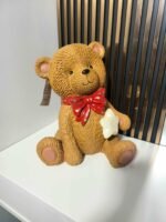 Kalėdinė dekoracija Meškutis su LED žvaigžde - Image 3