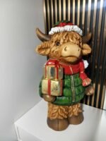 Pastatoma kalėdinė dekoracija su LED apšvietimu