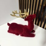 Kalėdinė dekoracijas Elnias Bordo