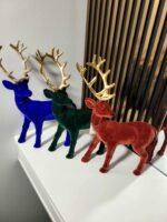 Kalėdinė dekoracija Aksominis Elnias 2