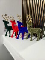 Kalėdinė dekoracija Aksominis Elnias 4