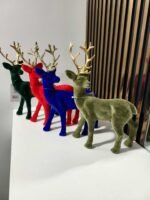 Kalėdinė dekoracija Aksominis Elnias 4 - Image 2