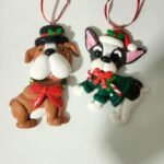 Kalėdinis eglutės žaisliukas Šuo