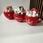 Kalėdinis eglutės žaisliukas puodelis 3