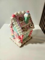 Kalėdinė dekoracija Namelis su LED apšvietimu 2 - Image 2