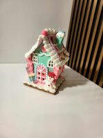 Kalėdinė dekoracija Namelis su LED apšvietimu 2