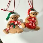 Kalėdinis eglutės žaisliukas Meškutis