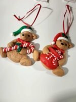 Kalėdinis eglutės žaisliukas Meškutis - Image 2