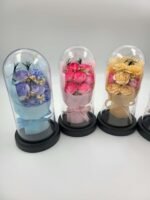 Muilo rožių puokštė gaubte su LED - Image 4