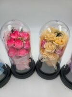 Muilo rožių puokštė gaubte su LED - Image 3