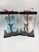 Meškutis iš rutuliukų 25 cm.