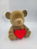 Vidutinis meškutis su širdimi 25 cm.