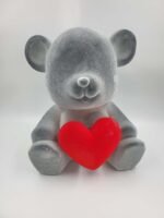 Didelis meškutis su širdimi 40 cm. - Image 2