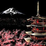 Midnight Cities Canva 1 vnt.