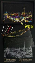 Midnight Cities Canva 1 vnt. - Image 21