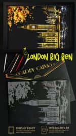 Midnight Cities Canva 1 vnt. - Image 15